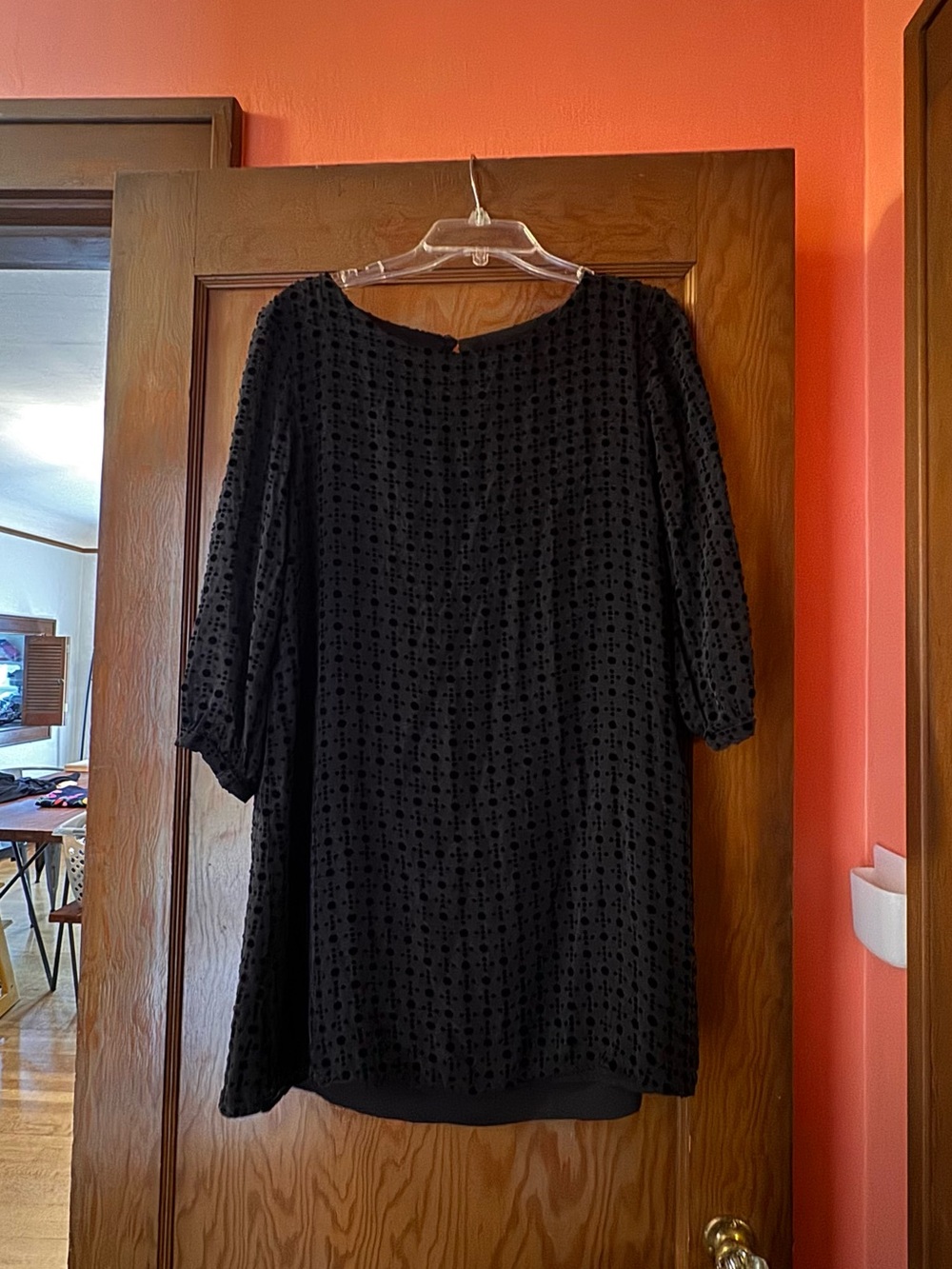 Amour Vert Black Mini Dress